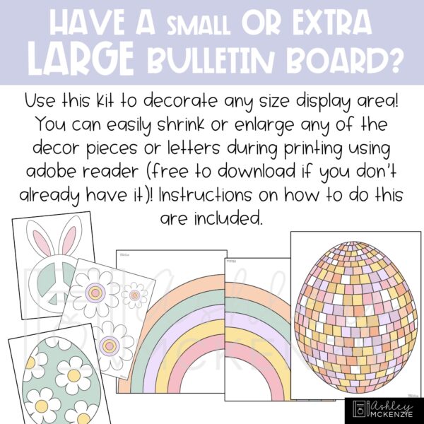 Retro Spring Bulletin Board Kit Retro Spring Bulletin Board Kit