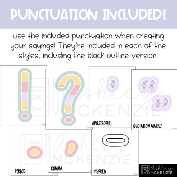 Retro Spring Primary Font A-Z Bulletin Board Letters, Punctuation, and Numbers Retro Spring Primary Font A-Z Bulletin Board Letters, Punctuation, and Numbers