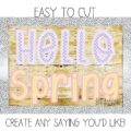 Retro Spring A-Z Bulletin Board Letters, Punctuation, and Numbers