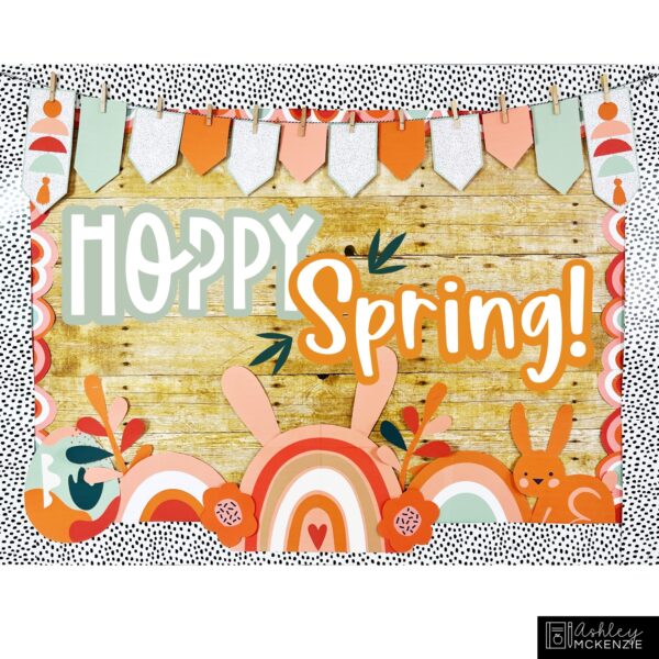 Hoppy Spring Classroom Decor Bundle Hoppy Spring Classroom Decor Bundle