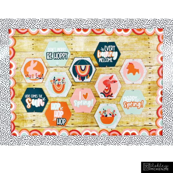 Hoppy Spring Classroom Decor Bundle Hoppy Spring Classroom Decor Bundle