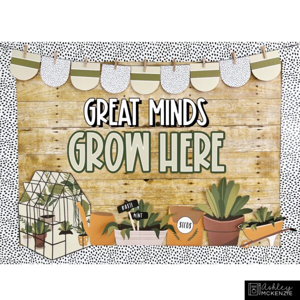 Spring Garden Classroom Decor Bundle Spring Garden Classroom Decor Bundle