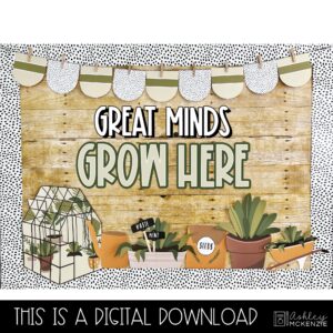 Spring Garden Bulletin Board Decor Spring Garden Bulletin Board Decor