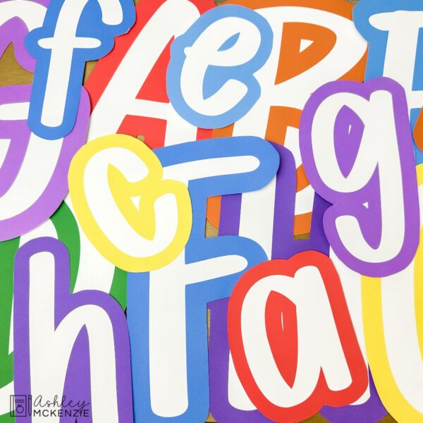 Primary Colors Primary Font A-Z Bulletin Board Letters, Punctuation, and Numbers Primary Colors Primary Font A-Z Bulletin Board Letters, Punctuation, and Numbers