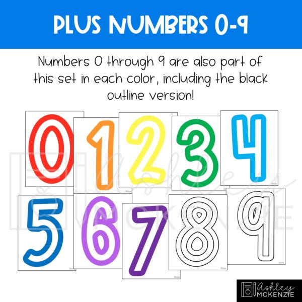 Primary Colors A-Z Bulletin Board Letters, Punctuation, and Numbers Primary Colors A-Z Bulletin Board Letters, Punctuation, and Numbers