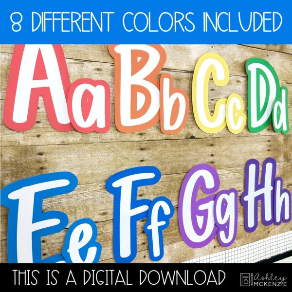 Primary Colors Primary Font A-Z Bulletin Board Letters, Punctuation, and Numbers Primary Colors Primary Font A-Z Bulletin Board Letters, Punctuation, and Numbers