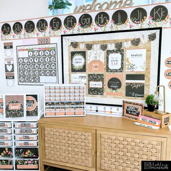 Wildflowers Classroom Decor Bundle