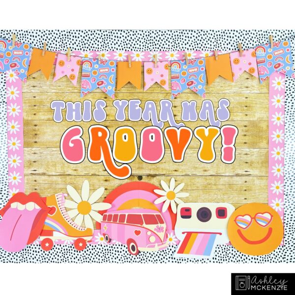 Retro Vibes Bulletin Board, Posters, A-Z Bulletin Board Letters, and Door Decor Mini Bundle Retro Vibes Bulletin Board, Posters, A-Z Bulletin Board Letters, and Door Decor Mini Bundle