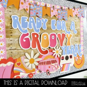 Retro Vibes Back to School and End of Year Bulletin Board Kit Retro Vibes Back to School and End of Year Bulletin Board Kit