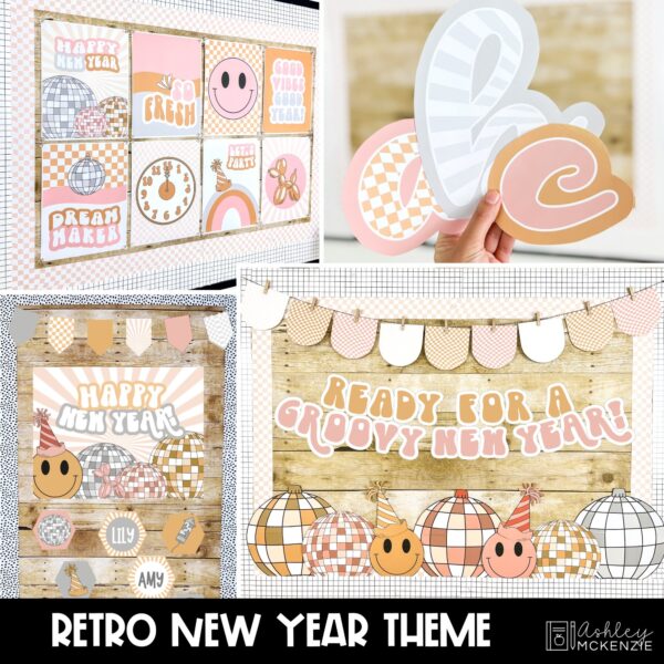 Retro Holidays and Seasonal Themed Bulletin Board Bundle Retro Holidays and Seasonal Themed Bulletin Board Bundle