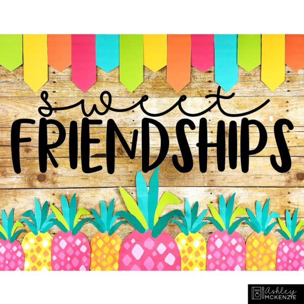 End of the Year Sweet Pineapple Bulletin Board Kit End of the Year Sweet Pineapple Bulletin Board Kit