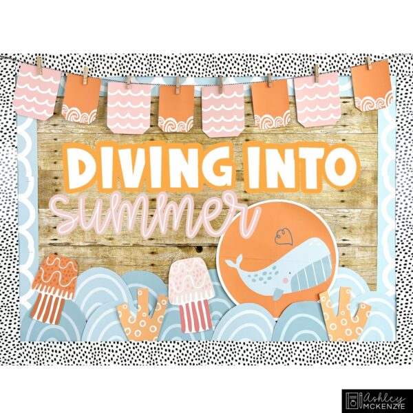 Boho Ocean Bulletin Board, Posters, A-Z Bulletin Board Letters, and Door Decor Mini Bundle Boho Ocean Bulletin Board, Posters, A-Z Bulletin Board Letters, and Door Decor Mini Bundle