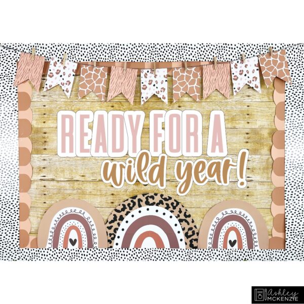 Animal Print Bulletin Board, Posters, A-Z Bulletin Board Letters, and Door Decor Mini Bundle Animal Print Bulletin Board, Posters, A-Z Bulletin Board Letters, and Door Decor Mini Bundle