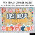 Modern Fruity Back to School Bulletin Board Kit