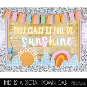 Hello Sunshine Back to School Bulletin Board Kit Hello Sunshine Back to School Bulletin Board Kit