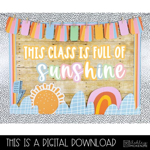 Hello Sunshine Back to School Bulletin Board Kit Hello Sunshine Back to School Bulletin Board Kit