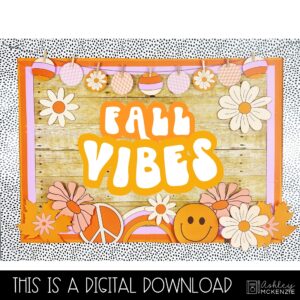 Retro Fall Bulletin Board Kit Retro Fall Bulletin Board Kit