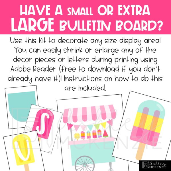End of the Year Summer Popsicle Theme Bulletin Board Kit End of the Year Summer Popsicle Theme Bulletin Board Kit