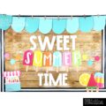 End of the Year Summer Popsicle Theme Bulletin Board Kit