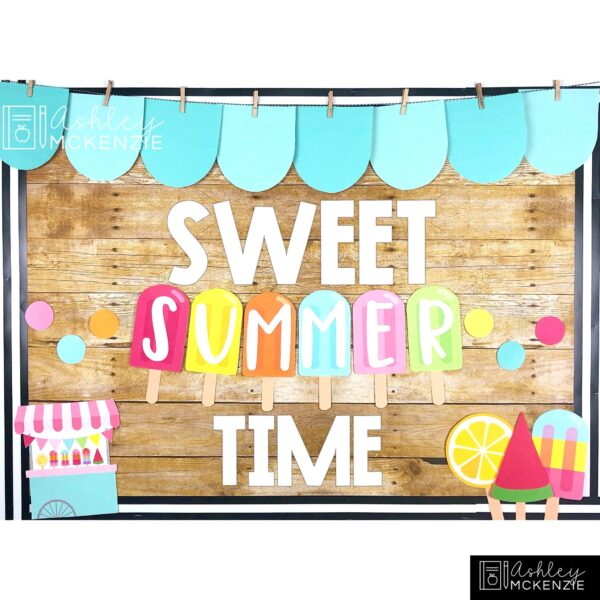End of the Year Summer Popsicle Theme Bulletin Board Kit End of the Year Summer Popsicle Theme Bulletin Board Kit