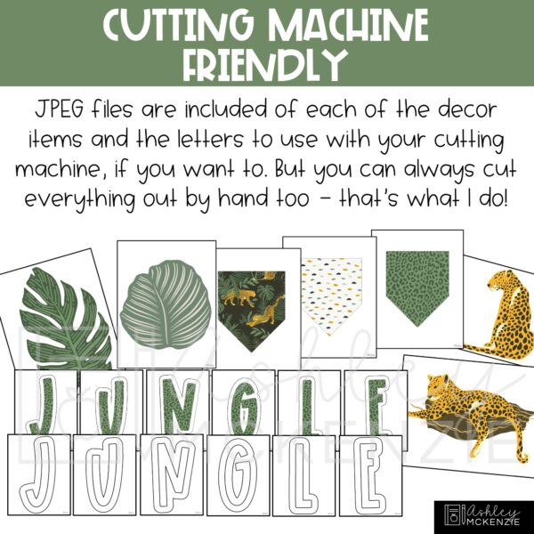 Modern Jungle Back to School Bulletin Board Kit Modern Jungle Back to School Bulletin Board Kit