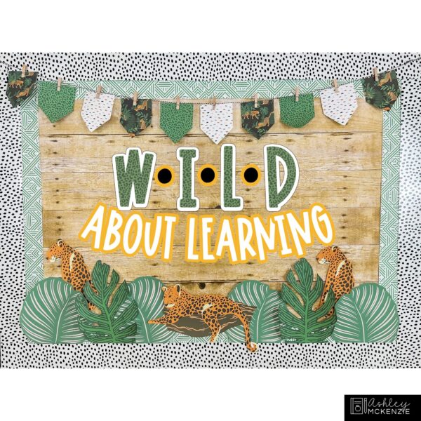 Modern Jungle Classroom Decor Bundle Modern Jungle Classroom Decor Bundle