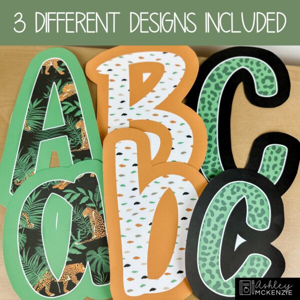 Modern Jungle Classroom Decor Bundle Modern Jungle Classroom Decor Bundle