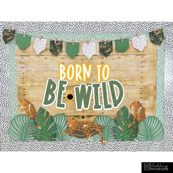 Modern Jungle Classroom Decor Bundle Modern Jungle Classroom Decor Bundle