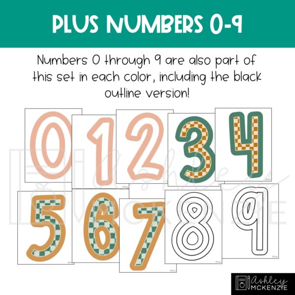 Modern Check A-Z Bulletin Board Letters, Punctuation, and Numbers Modern Check A-Z Bulletin Board Letters, Punctuation, and Numbers