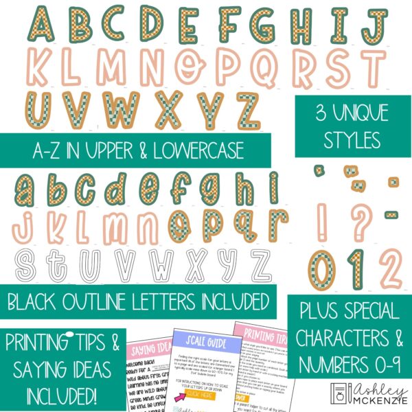 Modern Check A-Z Bulletin Board Letters, Punctuation, and Numbers Modern Check A-Z Bulletin Board Letters, Punctuation, and Numbers