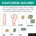 Modern Check Primary Font A-Z Bulletin Board Letters, Punctuation, and Numbers