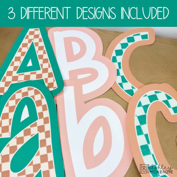 Modern Check Classroom Decor Bundle Modern Check Classroom Decor Bundle