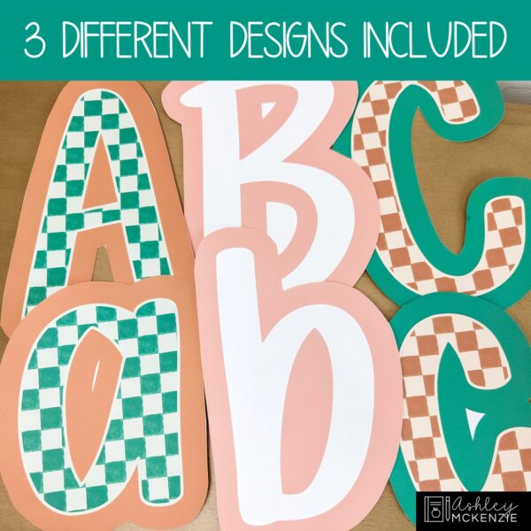 Modern Check Classroom Decor Bundle Modern Check Classroom Decor Bundle