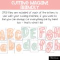 Marbled Pastel Primary Font A-Z Bulletin Board Letters, Punctuation, and Numbers