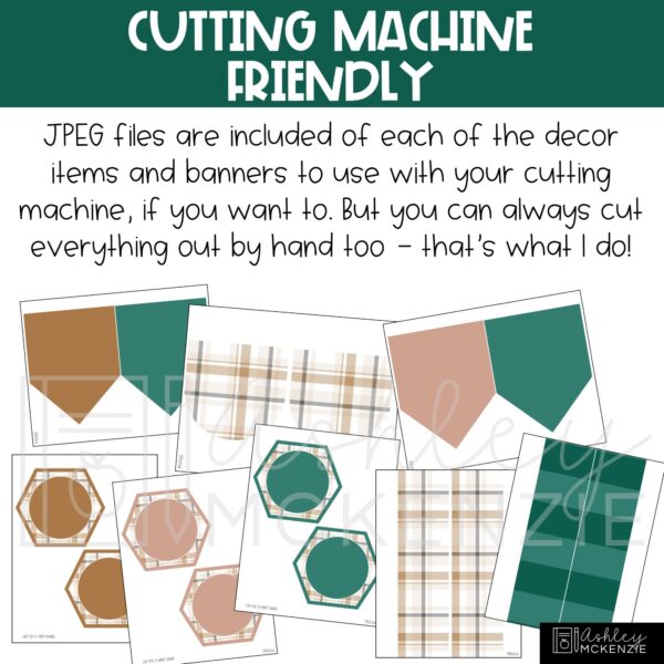 Modern Plaid Back to School Bulletin Board Kit Modern Plaid Back to School Bulletin Board Kit