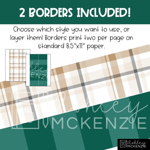 Modern Plaid Back to School Bulletin Board Kit Modern Plaid Back to School Bulletin Board Kit