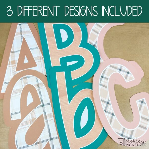 Modern Plaid Classroom Decor Bundle Modern Plaid Classroom Decor Bundle