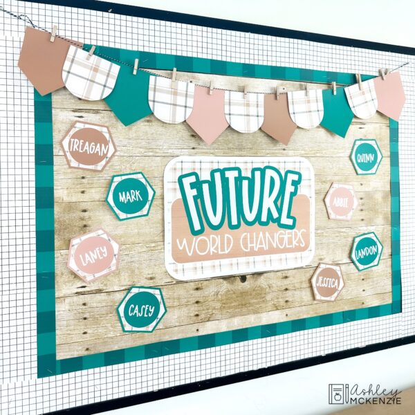 Modern Plaid Classroom Decor Bundle Modern Plaid Classroom Decor Bundle