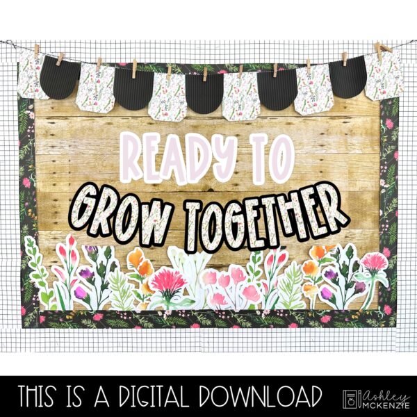 Wildflowers Back to School Bulletin Board Kit Wildflowers Back to School Bulletin Board Kit