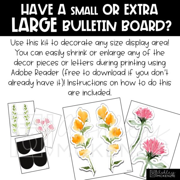 Wildflowers Back to School Bulletin Board Kit Wildflowers Back to School Bulletin Board Kit