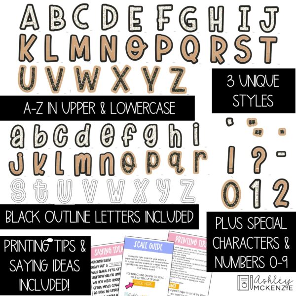 Wildflowers A-Z Bulletin Board Letters, Punctuation, and Numbers Wildflowers A-Z Bulletin Board Letters, Punctuation, and Numbers