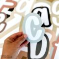 Neutral Colors Primary Font A-Z Bulletin Board Letters, Punctuation, and Numbers