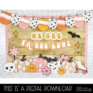 Retro Halloween Bulletin Board Kit