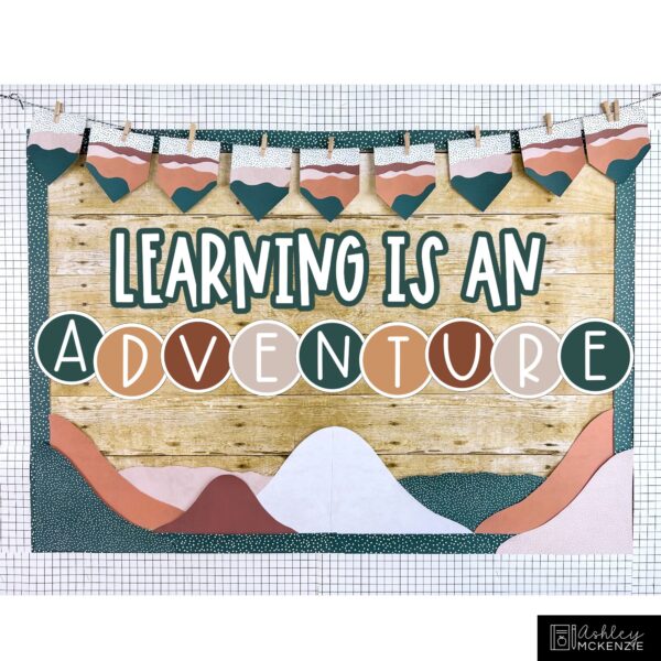 Abstract Landscape Classroom Decor Bundle Abstract Landscape Classroom Decor Bundle