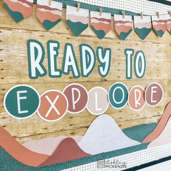 Abstract Landscape Classroom Decor Bundle Abstract Landscape Classroom Decor Bundle