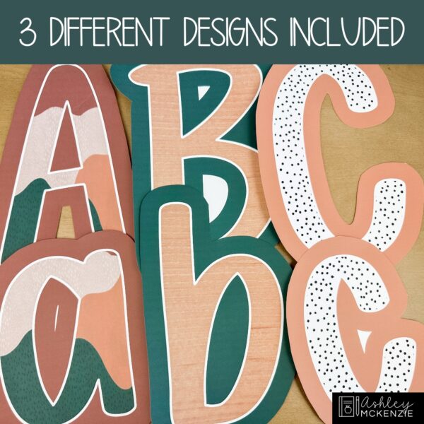 Abstract Landscape Classroom Decor Bundle Abstract Landscape Classroom Decor Bundle