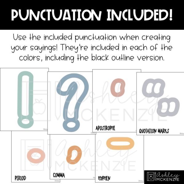 Solid Color Schemes Primary Font A-Z Bulletin Board Letters, Punctuation, & Numbers Bundle Solid Color Schemes Primary Font A-Z Bulletin Board Letters, Punctuation, & Numbers Bundle