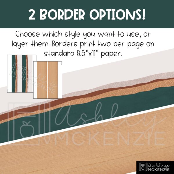 Abstract Landscape Classroom Door Decor Kit Abstract Landscape Classroom Door Decor Kit