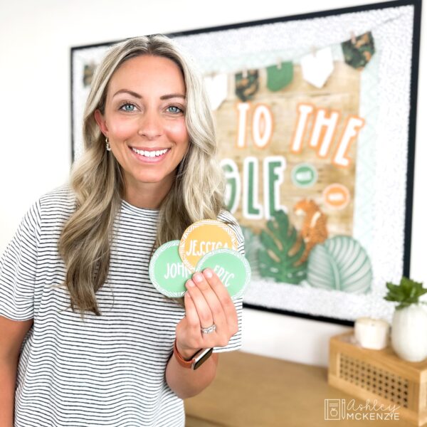 Modern Jungle Back to School Bulletin Board, Posters, A-Z Letters, and Door Decor Bundle Modern Jungle Back to School Bulletin Board, Posters, A-Z Letters, and Door Decor Bundle