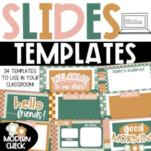 Modern Checkered Google Slides and PowerPoint Templates